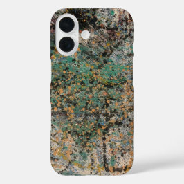 iPhone 16 Funda para teléfono de arte abstracto