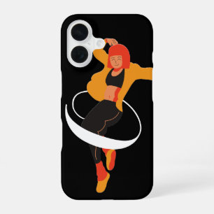 iPhone 16 Funda para teléfono de bailarina en movimiento
