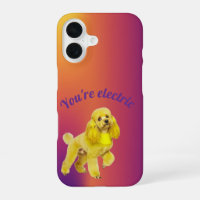 Funda para teléfono de caniche