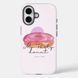 iPhone 16 Funda para teléfono de donut pastoso