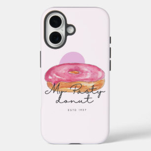 iPhone 16 Funda para teléfono de donut pastoso