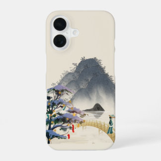 iPhone 16 Funda para teléfono de montañas