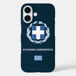 iPhone 16 Funda para teléfono de pasaporte de Grecia