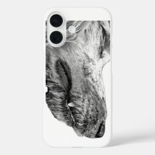 iPhone 16 Funda para teléfono de Perro Durmiendo – Fuerza Si