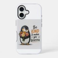 Funda para teléfono de pingüino amable | Pingüino
