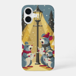 iPhone 16 Funda para teléfono de ratones villanciqueando vin