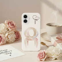 Funda para teléfono de silla abstracta de acuarela