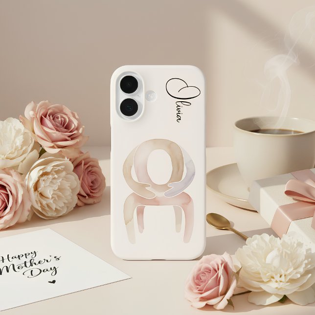 iPhone 16 Funda para teléfono de silla abstracta de acuarela (Subido por el creador)