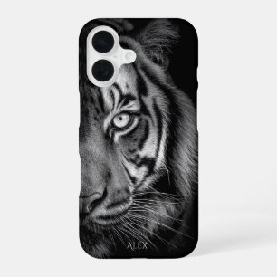 iPhone 16 Funda para teléfono de tigre – Personalizable