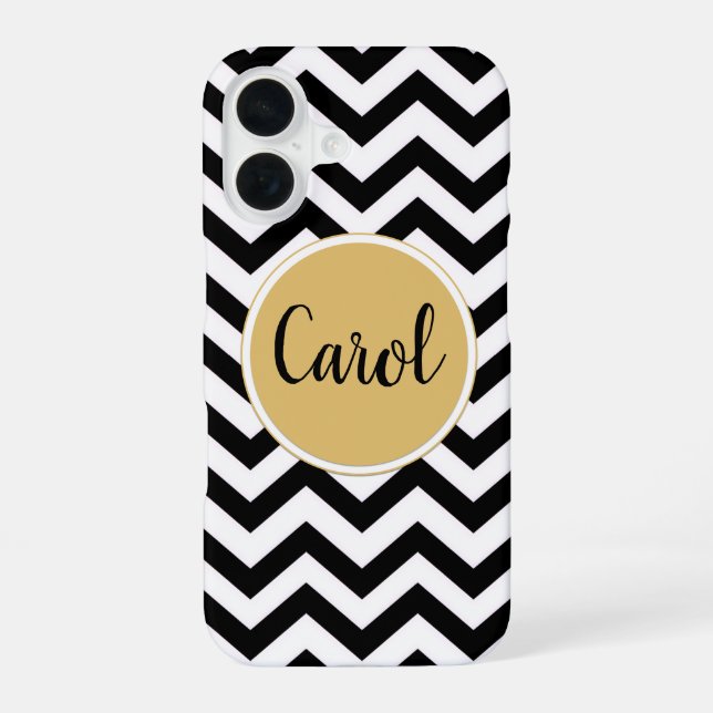 iPhone 16 Funda para teléfono móvil Chevron (Reverso )