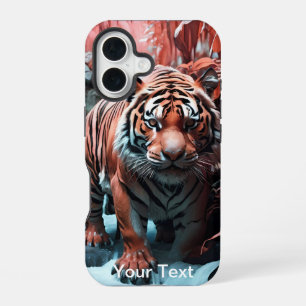 iPhone 16 Funda para teléfono Otterbox Tiger Portrait Natura