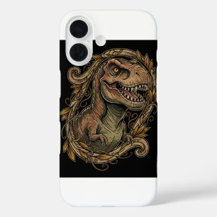 iPhone 16 Funda para teléfono T-rex
