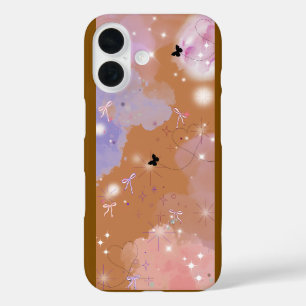 iPhone 16 Funda Protectora Elegante para Teléfono Inteligent