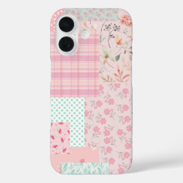 iPhone 16 Funda suave rosa para chica