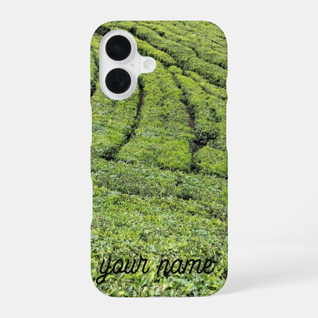 iPhone 16 Jardines de té de Munnar en Funda para Apple Iphon (Reverso )
