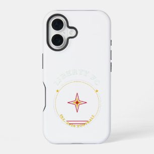 iPhone 16 Liberty FC Compass Badge Funda para Teléfono Fút