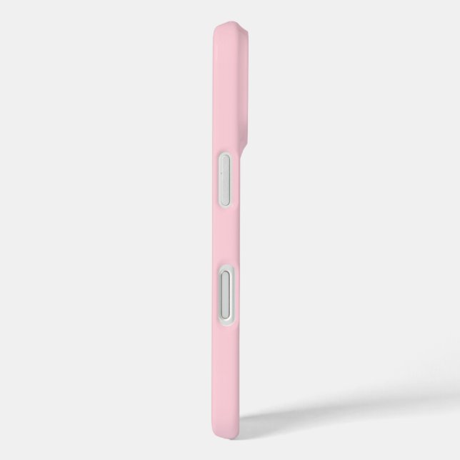iPhone 16 Manzana dura Funda rosa-mate (Reverso / Derecho)