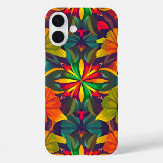 iPhone 16 Plus Funda de iPhone16 de impresión digital vibrante - 