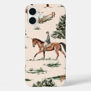 iPhone 16 Plus Funda de teléfono de equitación