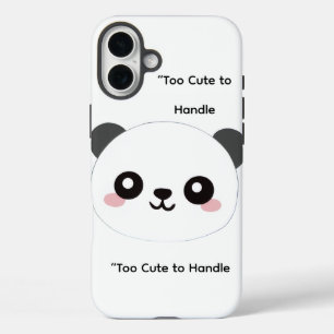 iPhone 16 Plus Funda de teléfono de Panda Adorable