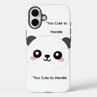 iPhone 16 Plus Funda de teléfono de Panda Adorable