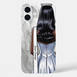 iPhone 16 Plus Funda de teléfono para concurso Reina del Concurso