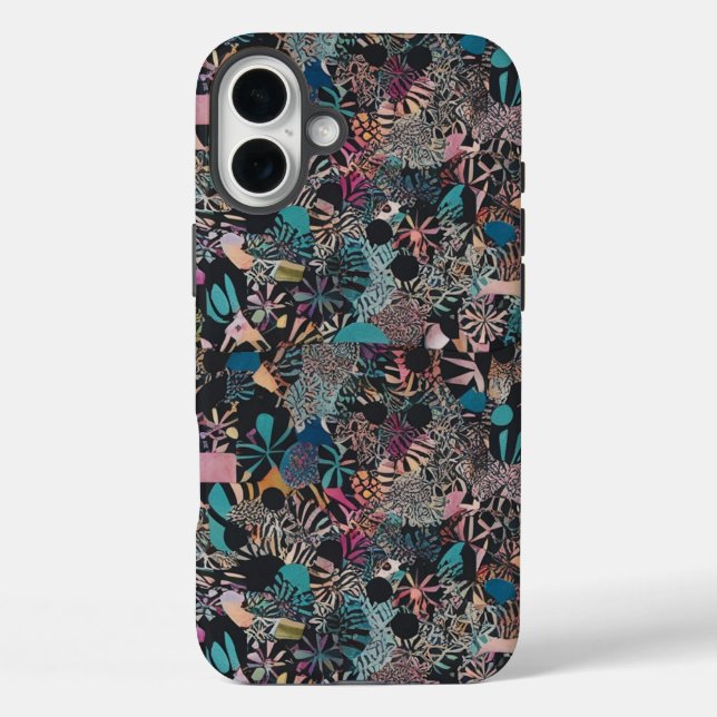iPhone 16 Plus Funda protector con diseño artístico (Reverso )
