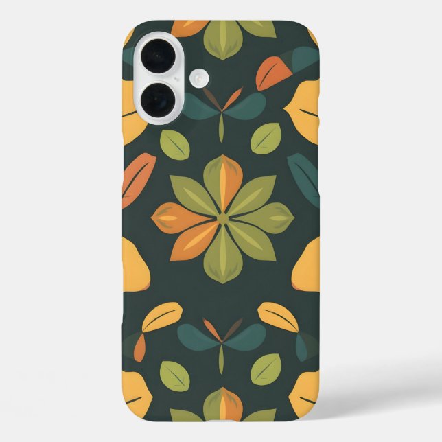 iPhone 16 Plus Funda Vibrante Orgánico Digital Print iPhone16 (Reverso )