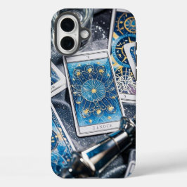 iPhone 16 Plus Magia monocroma: Funda blanco y negro brillante