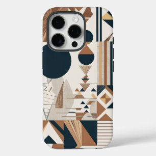 iPhone 16 Pro Diseño de Funda de Teléfono Abstracto Moderno Geom