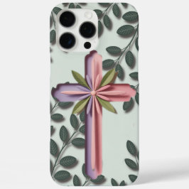 iPhone 16 Pro Funda con diseño Christian Cross Ai