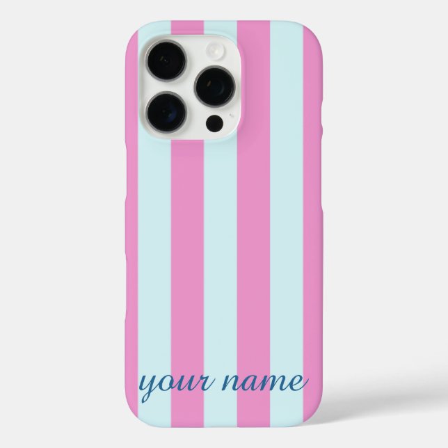 iPhone 16 Pro Funda de teléfono con nombre personalizable de ray (Reverso )