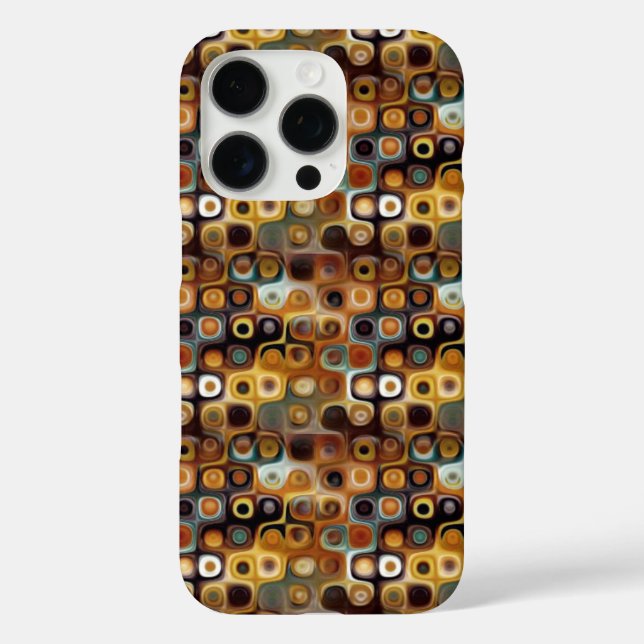 iPhone 16 Pro Funda Dotsy varios patrones (Reverso )