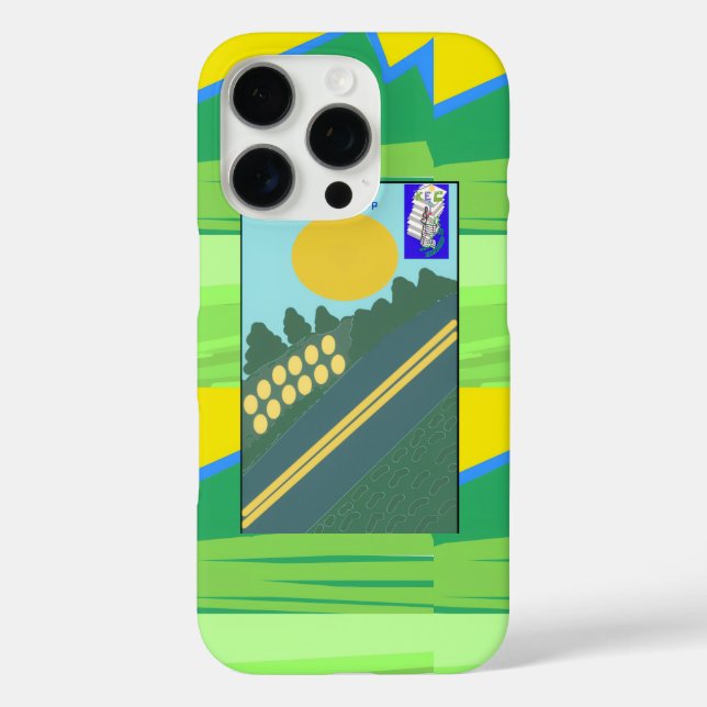iPhone 16 Pro Funda para teléfono de huevos viajeros (Reverso )