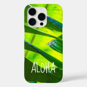 iPhone 16 Pro Hojas de plátano, Jardín McBryde, Kauai, Funda de