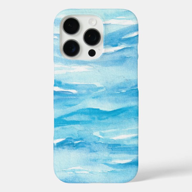 iPhone 16 Pro Mar con playa, Gran Ola y Funda del Mar de Monte (Reverso )
