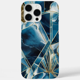 iPhone 16 Pro Max Copper elegante | Opulento femenino Funda de oro V