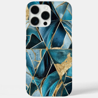 iPhone 16 Pro Max Copper elegante | Opulento femenino Funda de oro V