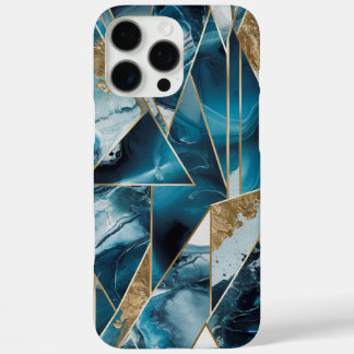 iPhone 16 Pro Max Copper elegante | Opulento femenino Funda de oro V