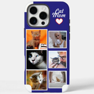 iPhone 16 Pro Max Funda de teléfono con collage de fotos personaliza