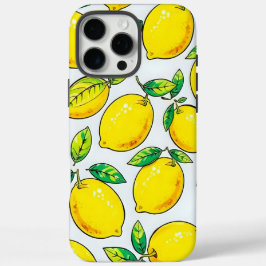 iPhone 16 Pro Max Funda de teléfono de limón
