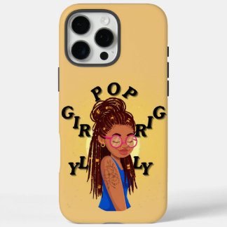 iPhone 16 Pro Max Funda de teléfono de locs pop femenina