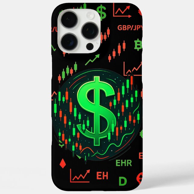 iPhone 16 Pro Max Funda de teléfono para Trader Ágil (Reverso )