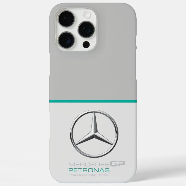 iPhone 16 PRO MAX FUNDA MERCEDES F1 TEAM (Reverso )