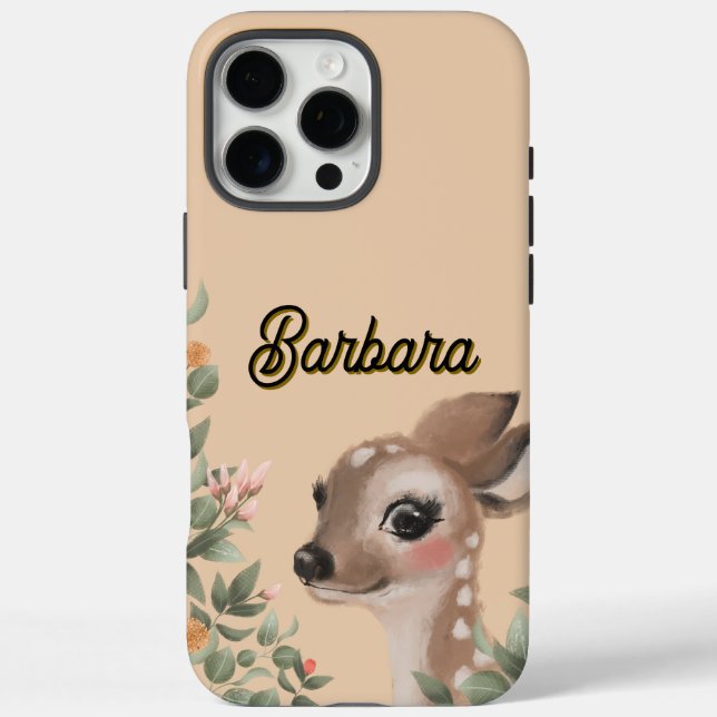 iPhone 16 Pro Max Funda personalizada para teléfono/iPad de cervatil (Reverso)