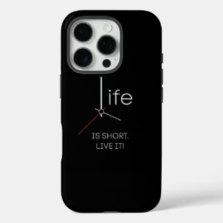 iPhone 16 Pro Verdad que late: La vida es corta - Funda para tel