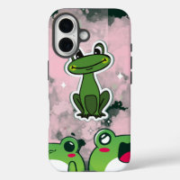 Ranas Lindas – Funda de Teléfono de Rana Verde Kaw