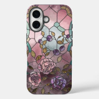 Rosas de la ventana de vidrio templado Funda para 