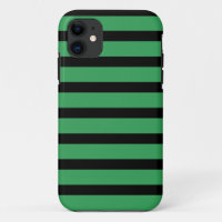 iPhone 5 Apenas hay rayas verdes Fundas negras