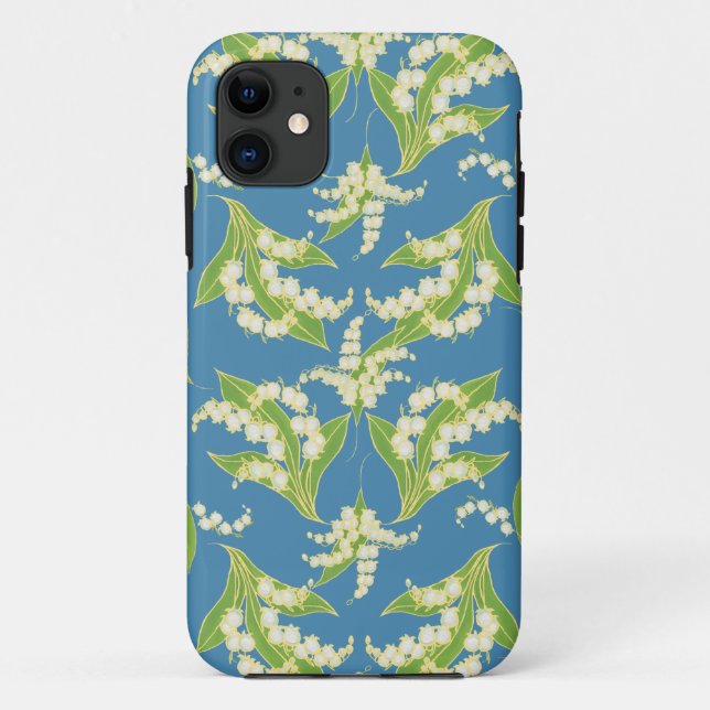 iPhone 5 Funda-Mate fundas Lilies of the Valley Bl (Reverso)